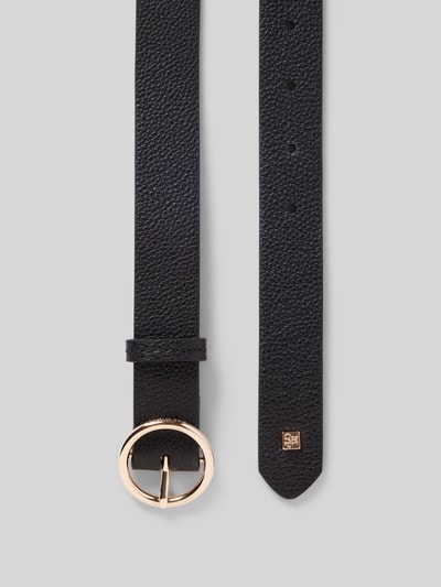 Marc O'Polo Riem met doornsluiting, model 'TORY' Zwart - 3