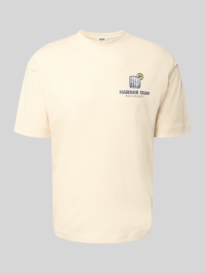 DRYKORN T-Shirt mit Motiv-Print und Rundhalsausschnitt Sand 2
