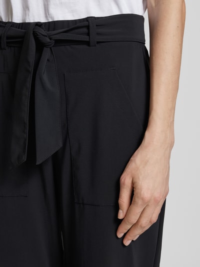 Raffaello Rossi Spodnie materiałowe o kroju regular fit o skróconym kroju model ‘IRA’ Czarny 3