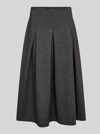 Soyaconcept Midi-Rock mit Falten Modell 'SC-HEIKA 2' Dunkelgrau 2