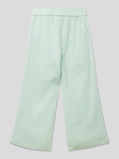 Happy Girls Hose aus Baumwolle mit Plisseefalten Mint 3