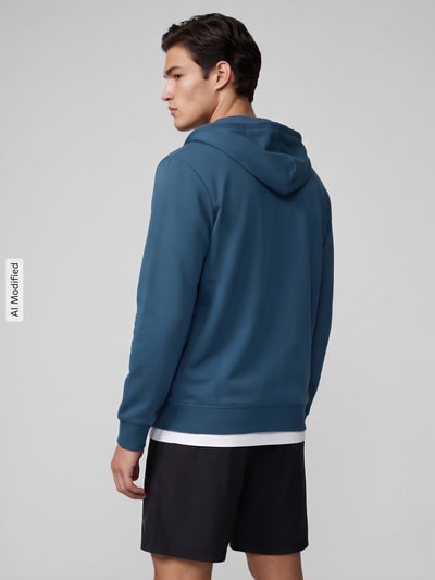 PUMA Performance Regular Fit Sweatjacke aus Baumwoll-Mix Petrol 5