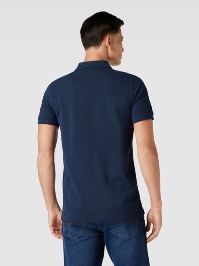 MCNEAL Poloshirt met labelstitching Marineblauw - 5