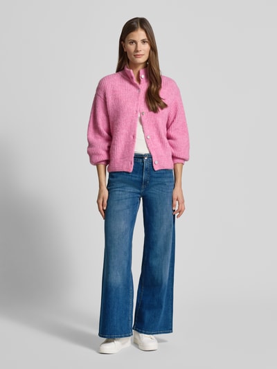 CAMBIO Jeans in verkürzter Passform Modell "Palazzo Cropped" Jeansblau 1