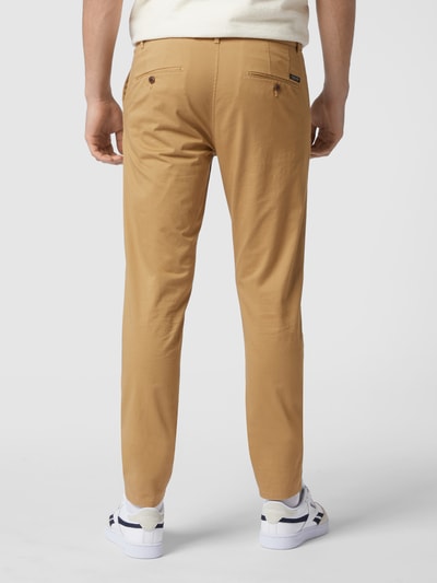 Scotch & Soda Super slim fit chino met stretch  Zand - 5