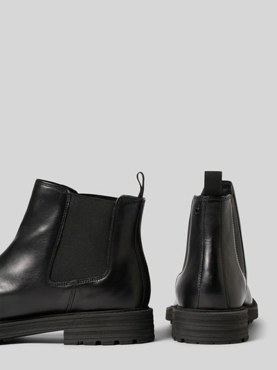 Jack & Jones Chelsea Boots mit elastischem Einsatz Modell 'WHOSKINS' Black 2