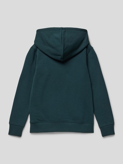 Jack & Jones Hoodie mit Label-Print Modell 'LAKEWOOD' Petrol 3