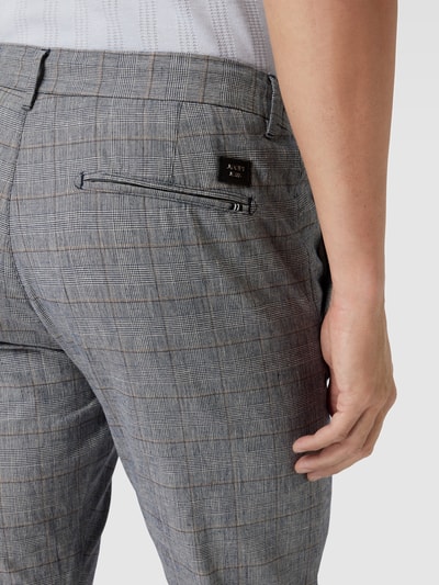 JOOP! Jeans Stoffhose mit Karomuster Modell 'MAXTON' Dunkelblau 3