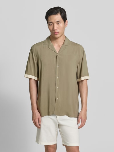 JOOP! COLLECTION Relaxed Fit Freizeithemd aus Viskose mit Reverskragen Lind 4
