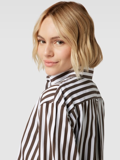 Polo Ralph Lauren Bluse mit Streifenmuster Hellbraun 3