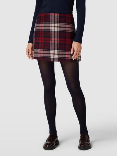 Tommy Hilfiger Minirock mit Tartan-Karo Rot 4