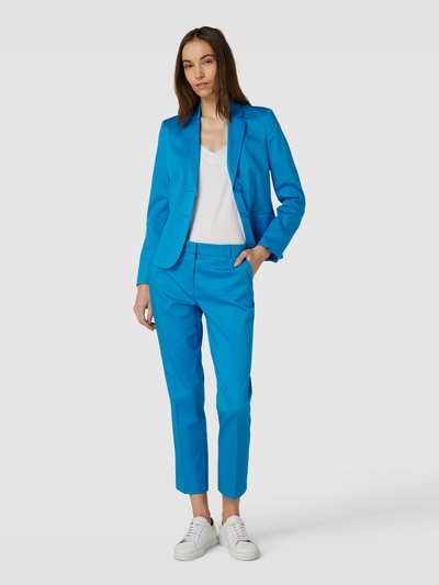 Christian Berg Woman Selection Blazer met strookzakken Blauw - 1