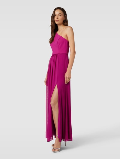 Adrianna Papell Abendkleid mit One-Shoulder-Träger Pink 1