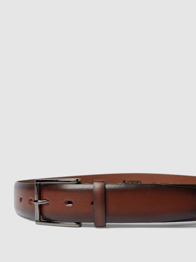 Lloyd Men's Belts Ledergürtel mit Dornschließe Cognac 2