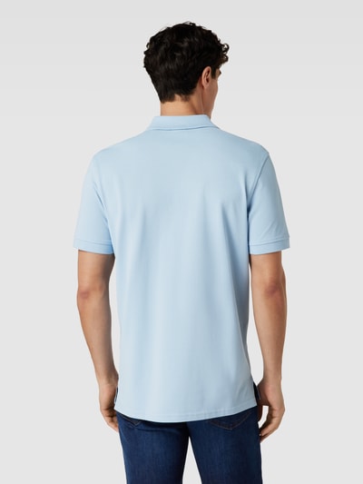 Christian Berg Men Slim fit poloshirt in effen design Bleu - 5