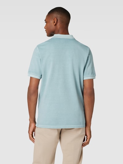 Marc O'Polo Poloshirt mit Label-Stitching Ocean 5