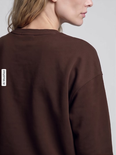Polo Ralph Lauren Sweatshirt mit Logo-Stickerei Metallic Braun 3