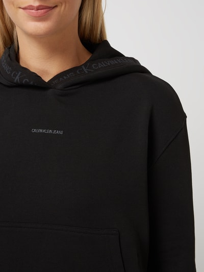 Calvin Klein Jeans Hoodie aus Baumwolle  Black 3