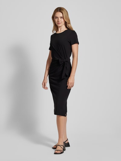 s.Oliver RED LABEL T-Shirt-Kleid mit Bindegürtel Black 1