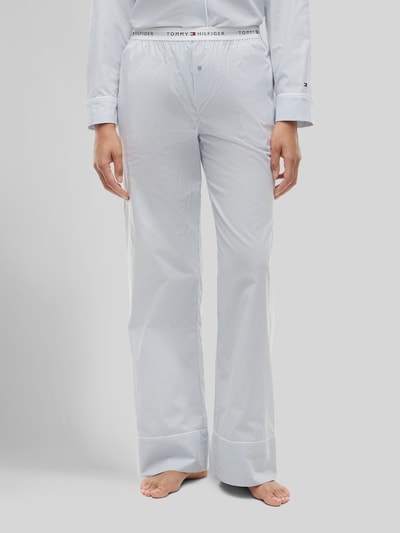 Tommy Hilfiger comfort fit pyjama van puur katoen Lichtblauw - 4