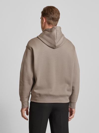 ARMANI EXCHANGE Hoodie met capuchon, model 'Pique' Beige - 5