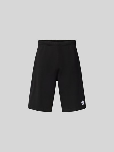 Kenzo Sweatshorts mit Label-Stitching Black 2