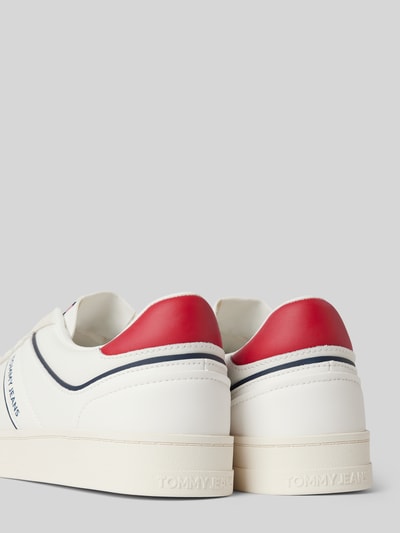 Tommy Jeans Sneaker mit Label-Print Weiss 2