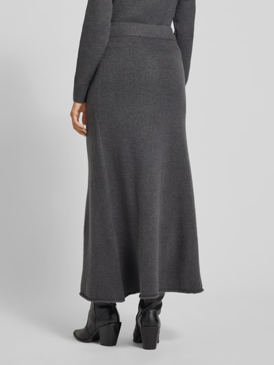 Christian Berg Woman Strickrock mit elastischem Bund Dunkelgrau 5