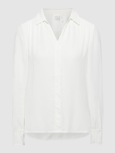 s.Oliver BLACK LABEL Bluse aus Viskose Offwhite 2