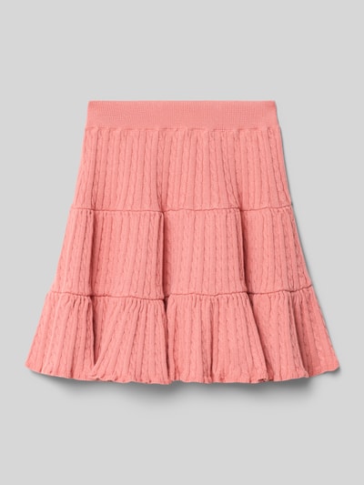 Polo Ralph Lauren Teens Rok van puur katoen in gebreide look Oudroze - 3