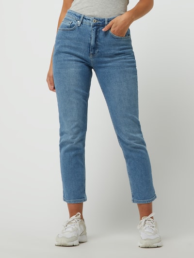 Jake*s Casual Straight fit jeans met stretch Jeansblauw - 4