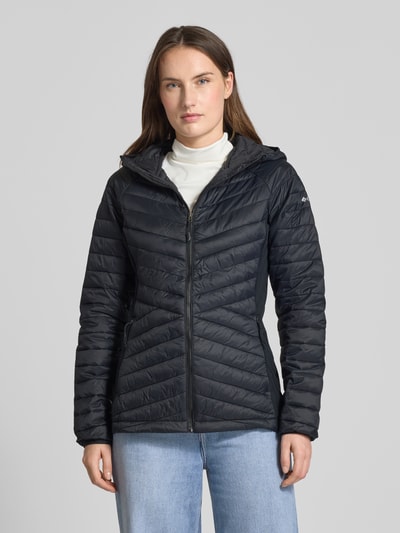 Columbia Kurtka pikowana o kroju slim fit z zamkiem błyskawicznym Model 'Omni-Shield' Czarny 4