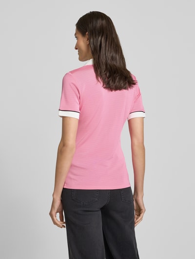 Liu Jo White Poloshirt met labeldetail Roze - 5