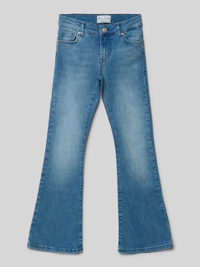 CARS JEANS Flared Jeans mit 5-Pocket-Design Modell 'Veronique' Blau 1