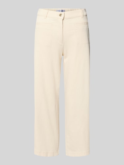 Raphaela By Brax Regular Fit Culotte aus Baumwoll-Mix Ecru 2