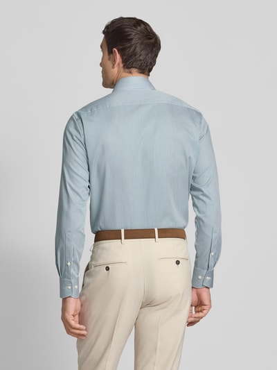 OLYMP Slim fit zakelijk overhemd met borstzak, model 'Global' Groen - 5