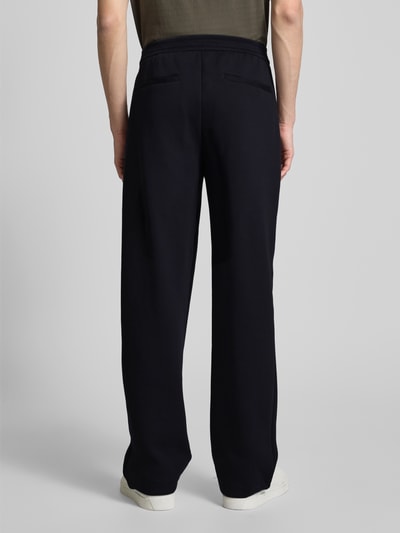 ARMANI EXCHANGE Straight leg sweatpants met steekzakken Marineblauw - 5