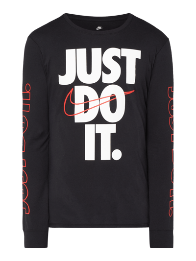 Nike Longsleeve mit Logo-Prints Black 2