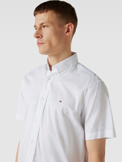 Tommy Hilfiger Freizeithemd mit Button-Down-Kragen Weiss 3