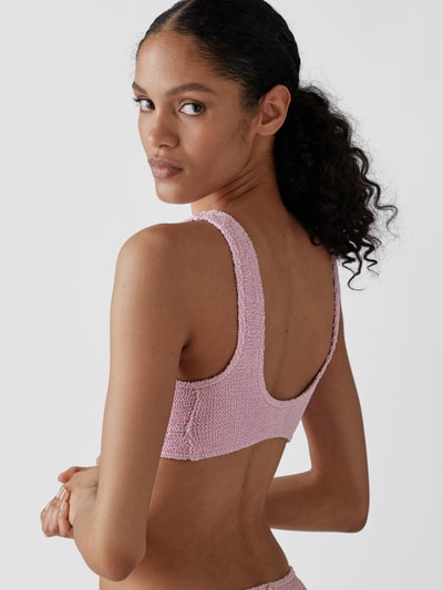 Sorbet Island Bikini mit Strukturmuster Lavendel 6