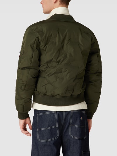 Alpha Industries Jacke mit Label-Details Oliv 5