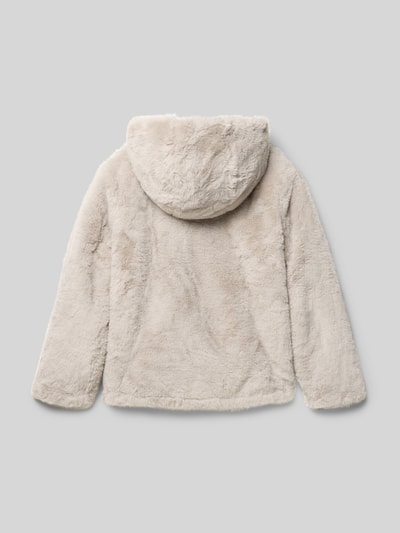 Garcia Regular Fit Winterjacke mit Kunstfellbesatz Black 3