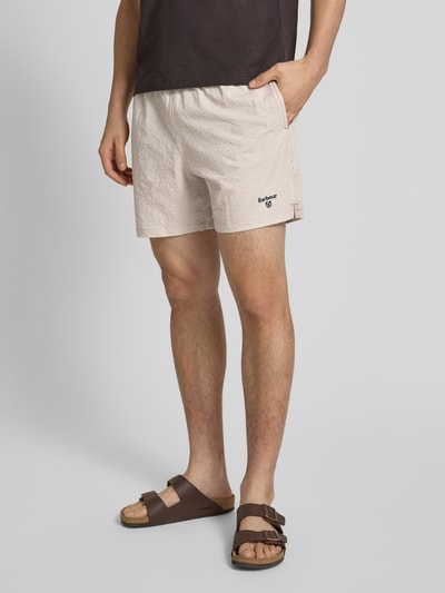 Barbour Shorts mit elastischem Bund und Eingrifftaschen Sand 4