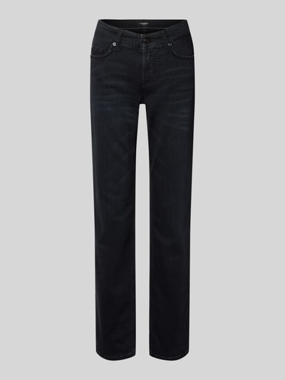 CAMBIO Jeans in used-look, model 'PIPER' Antraciet - 2