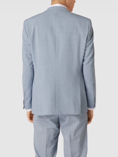 Carl Gross 2-knoops colbert met stretch, model 'Tannon' Lichtblauw - 5