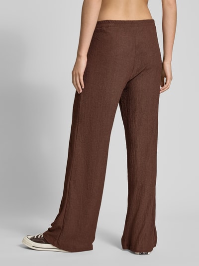EDITED Stoffhose mit elastischem Bund Modell 'Isobel' Mittelbraun 5