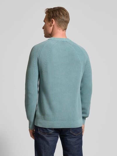 Drykorn Gebreide pullover met ronde hals Mintgroen - 5