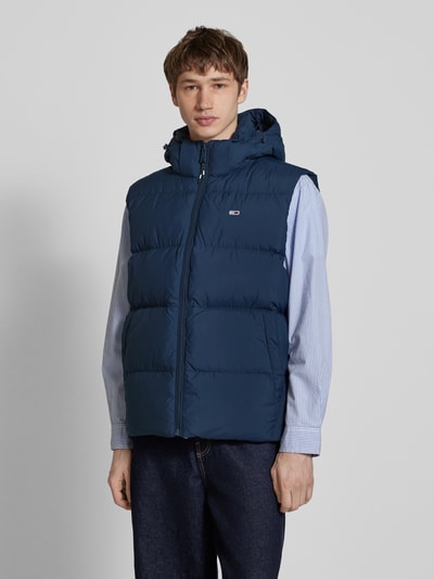 Tommy Jeans Steppjacke mit Label-Stitching Dunkelblau 4