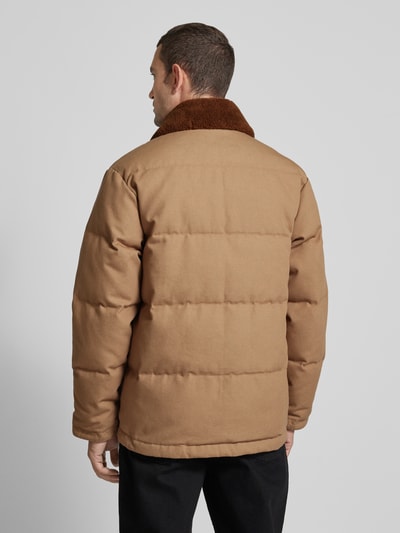 Carhartt Work In Progress Gewatteerd jack met platte kraag Beige - 5