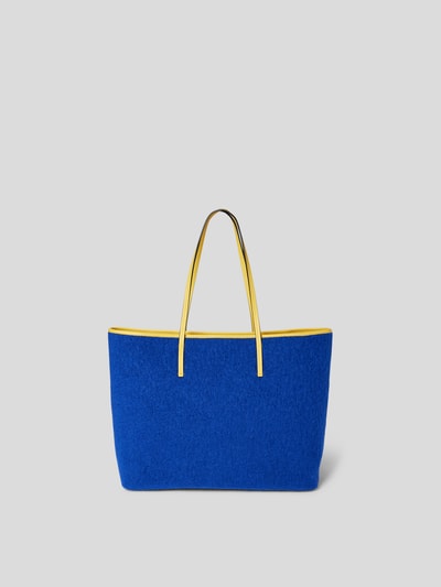 Marni Handtasche mit Label-Patch Royal 4